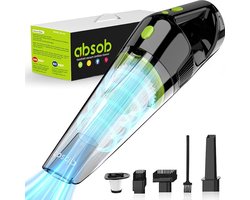 Luxe Kruimeldief – Snoerloos – Best Verkocht – Handstofzuiger – Vacuum Cleaner – 6000mAh – HEPA Filter – 10000PA – Lichtgewicht – Zwart