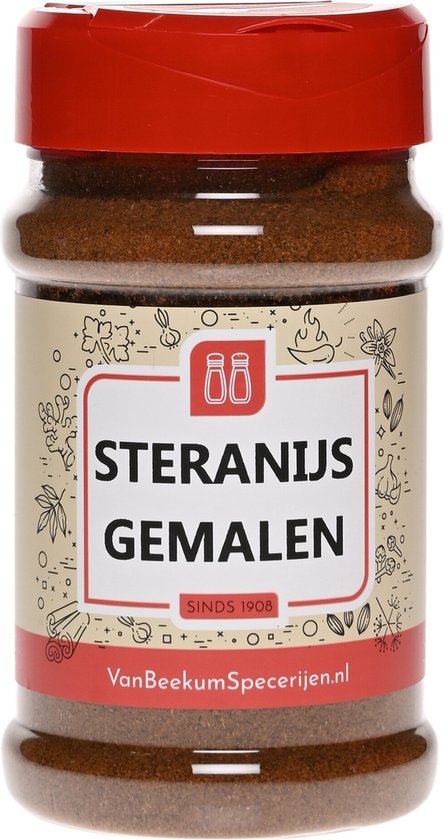Van Beekum Specerijen - Steranijs Gemalen - Strooibus 100 Gram