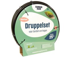 SummerRain - beregeningssysteem - startset druppelset voor borders en hagen - 25 meter