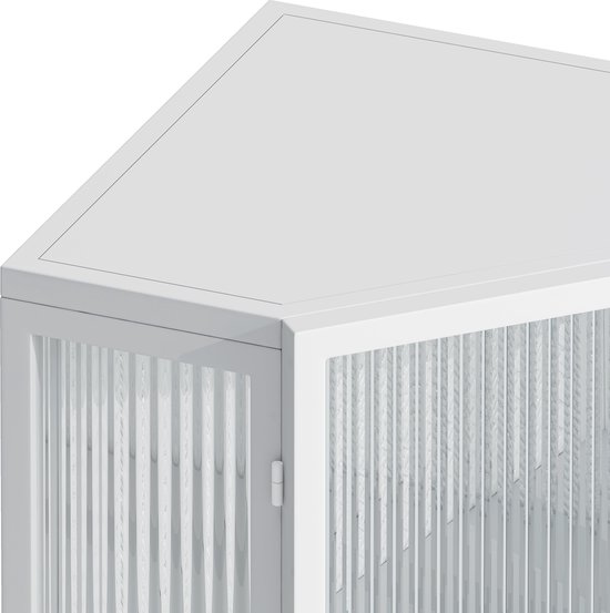 7 rijen Challenge Muntenhouder Vitrine met HD Gehard Glas Houdt 100