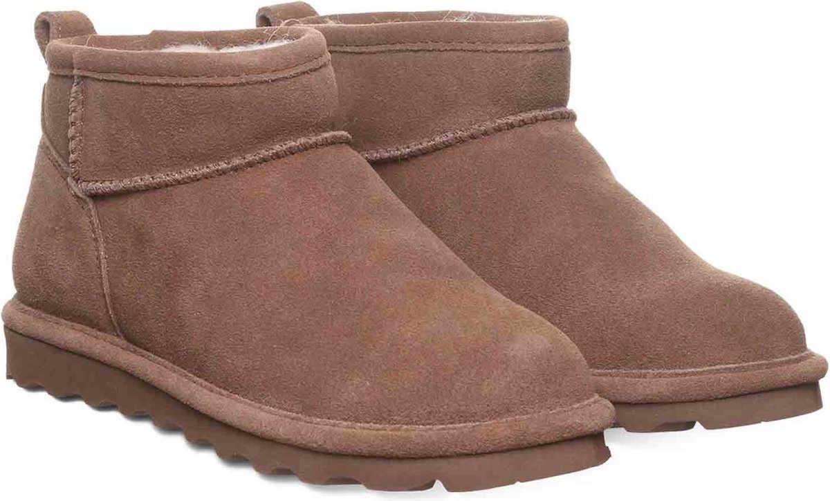 BEARPAW Shorty winterenkellaarzen voor dames Lamsvachtlaarzen 2860W Cocoa