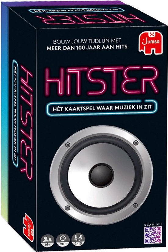Jumbo - Hitster Original - Nederlandstalig Partyspel - Actiespel