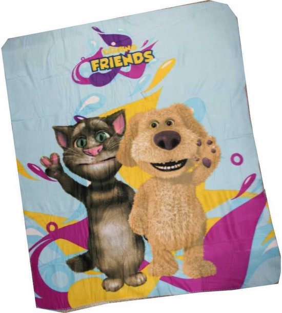 Talking Friends - Fleecedeken - Plaid - 130x160cm
