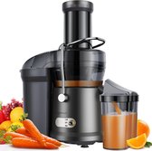 Bol.com Safecourt Kitchen Sapcentrifuge - Juicer voor Groenten & Fruit - Grote Vulopening - 3 snelheden - 1200 Watt aanbieding