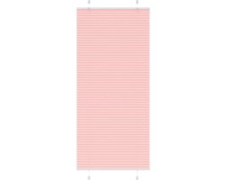 vidaXL - Plissé - rolgordijn - 90x200 - cm - stofbreedte - 89,4 - cm - polyester - roze