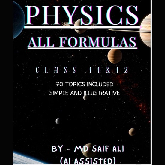 Physics All Formulas - cover