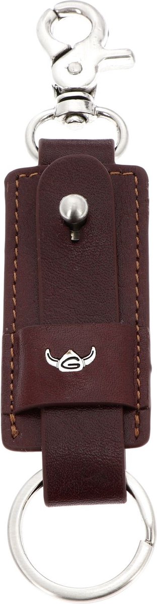Golden Head Leren sleutelhanger Colorado Schlüsselanhänger 5156 Tabacco bruine