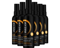 Syoss Curl - Hydrating Spray - Haarstyling - Haarspray - Gedefinieerde en Veerkrachtige Krullen - Hydraterend - Curly Girl Method -Soepel Haargevoel - Voordeelverpakking - 6x 150ml