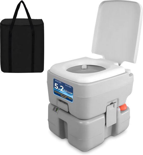 vidaXL Camping watertank met wielen 25 liter blauw vidaXL Camping watertank met wielen 25 liter blauw