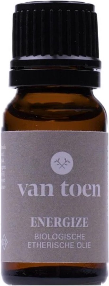 Energize etherische olie blend BIO | 10 ml - Van Toen Remedies