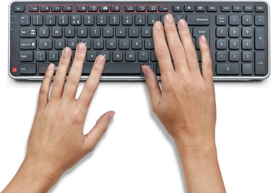 Contour Design Balance  QWERTY US Black Wireless RF