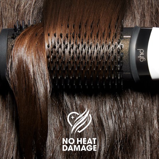 ghd – Duet Blowdry 2-in-1 Föhnborstel – Stijltang en Krulborstel – Keramisch – Met Reisetui – Zwart