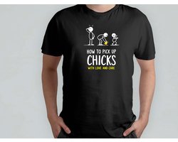 How To Pick up chicks - T Shirt - FarmingLife - FarmFresh - FarmToTable - funny - FarmLovers - BoerenLeven - VersVanDeBoerderij - ModerneLandbouw - VanBoerTotTafel