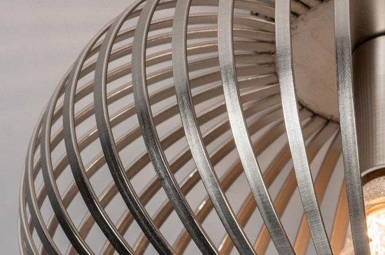 Lumidora Plafonnier 74111 - E27 - Acier Gris - Métal - 30 cm ⌀