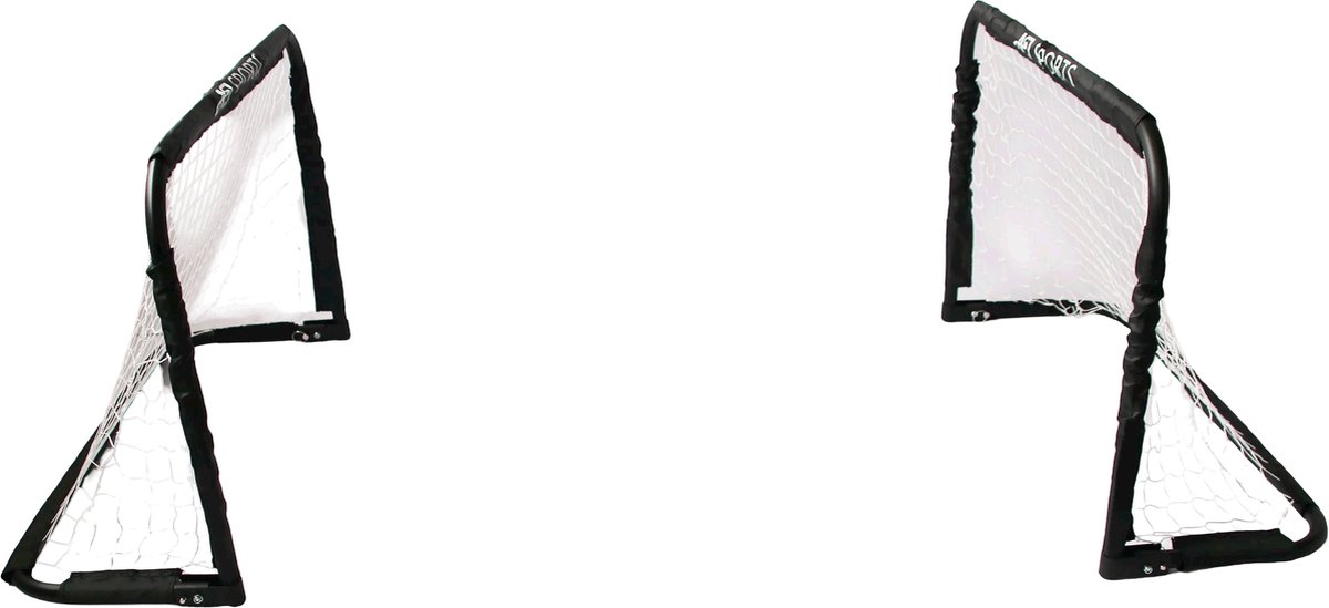 AJ-Sports Voetbaldoel 90x60x35cm - 2 Stuks! - Voetbal goal - Voetbaltraining - Stalen buizen - Zwart — afbeelding 13
