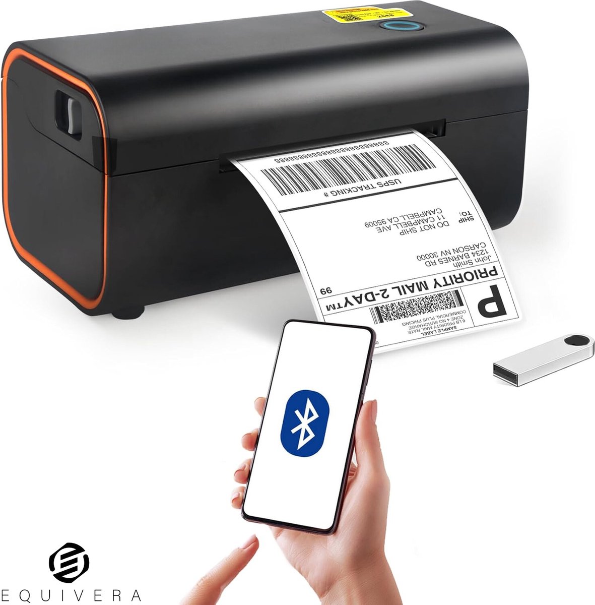 Equivera Labelmaker - Label Maker - Lettertang - Label Printer - Labelprinter