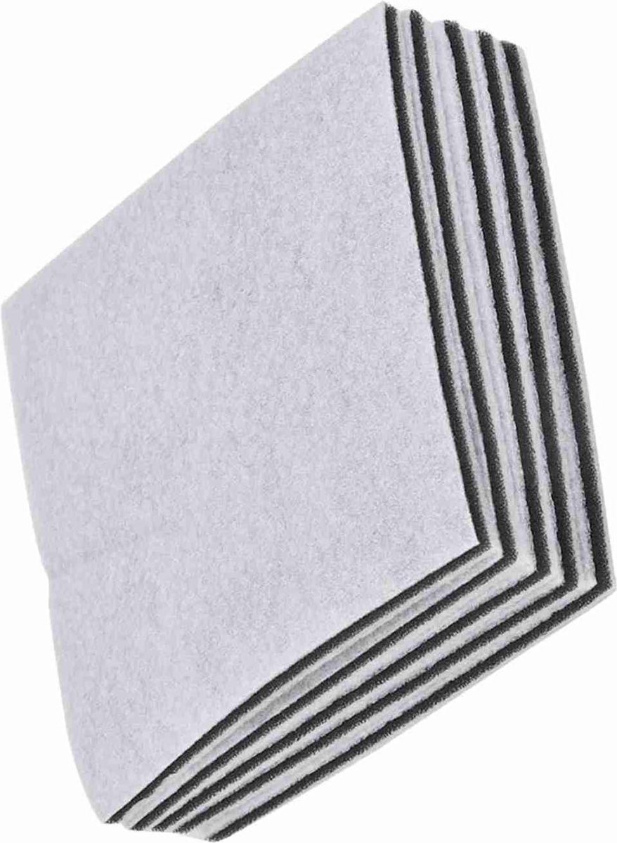 5 Stuks 150-150mm Vacuüm Filter Vervanging Pre-Motor Schuimfilter Cleaner - Universeel .
