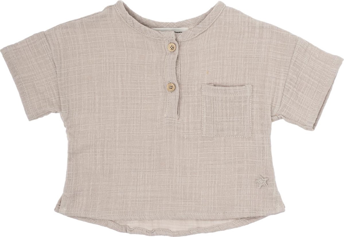 Tocoto vintage BABY RUSTIC EFFECT SHIRT maat 92