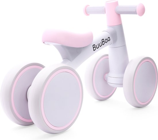BuuBaa - Loopfiets - 1 Jaar / 2 Jaar - loopauto - Speelgoed kinderen - loopwagen