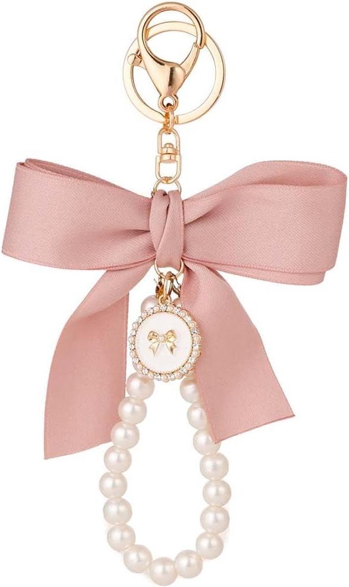 Damesbandhanger met parels - Accessoires cadeau voor vrouwen - Html-content 1x .