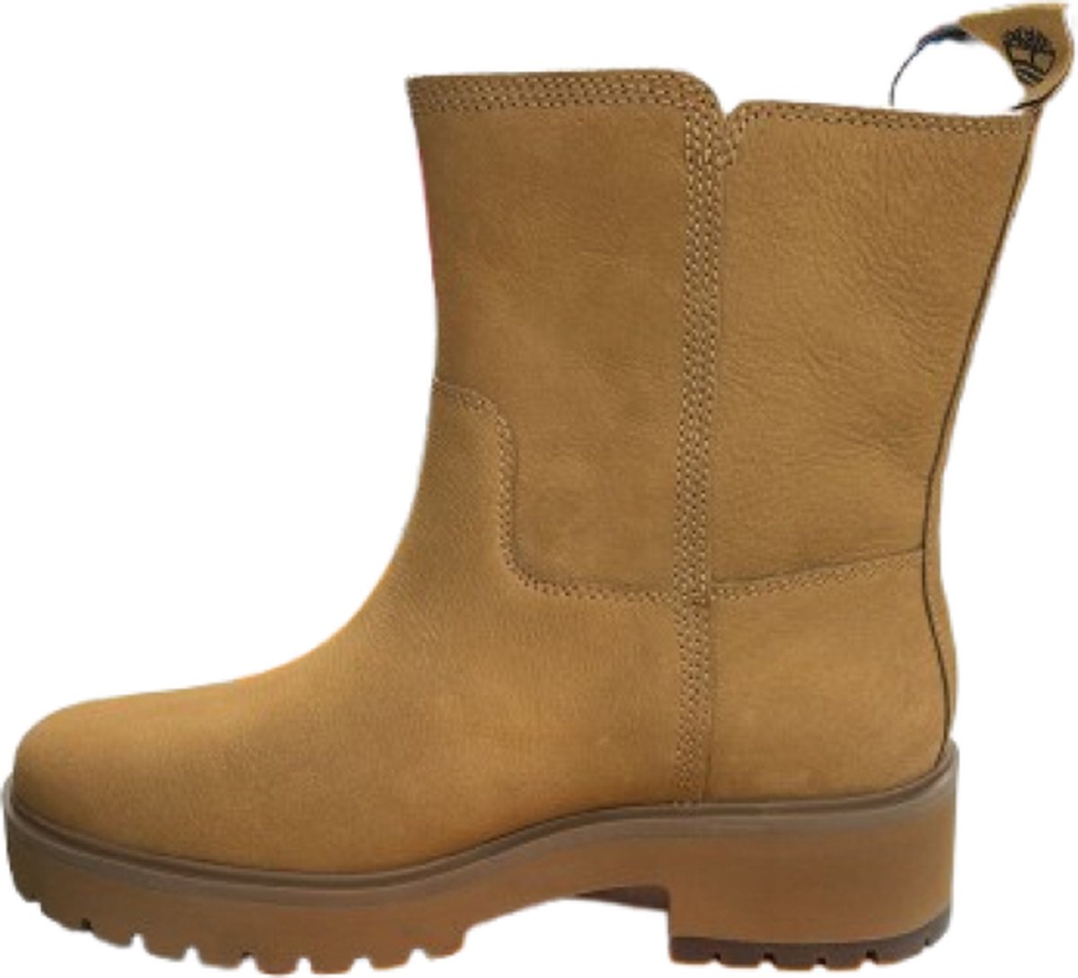 Dames Timberland Carnaby Cool Pull On Boot Wheat Nubuck Bruin