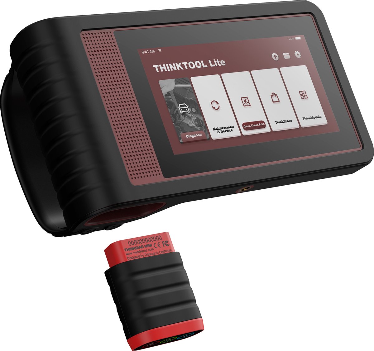 Thinkcar Thinktool Lite Uitleestablet - OBD2 Scanner - Uitleesapparatuur Auto - OBCFM Uitlezen - APK 2024 TOOL - Nederlands