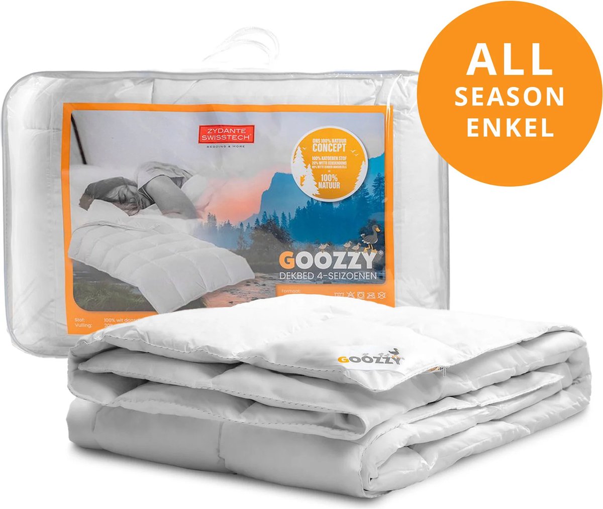 Dekbed Dons - All Year 240x220 cm - Lits-jumeaux XL