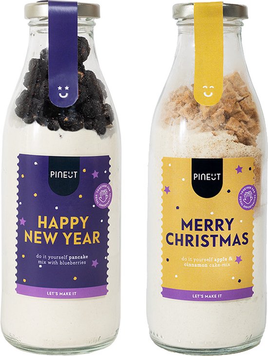 Pineut Xmas Cake Giftpack - Cadeau pour Noël - Cadeau durable - Forfait Noël - DIY Faites-le vous-même