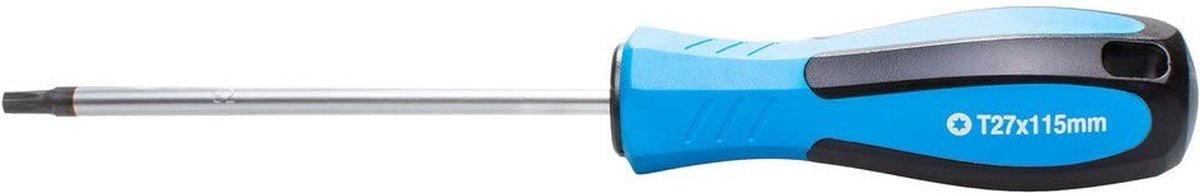 SW-Stahl 31727SB schroevendraaier met T-profiel I T27 x 115 mm I TX-schroevendraaier I T-schroevendraaiergereedschap