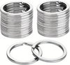 Doodadeals® Porte-clés - Porte-clés - 25 mm - 20 pièces