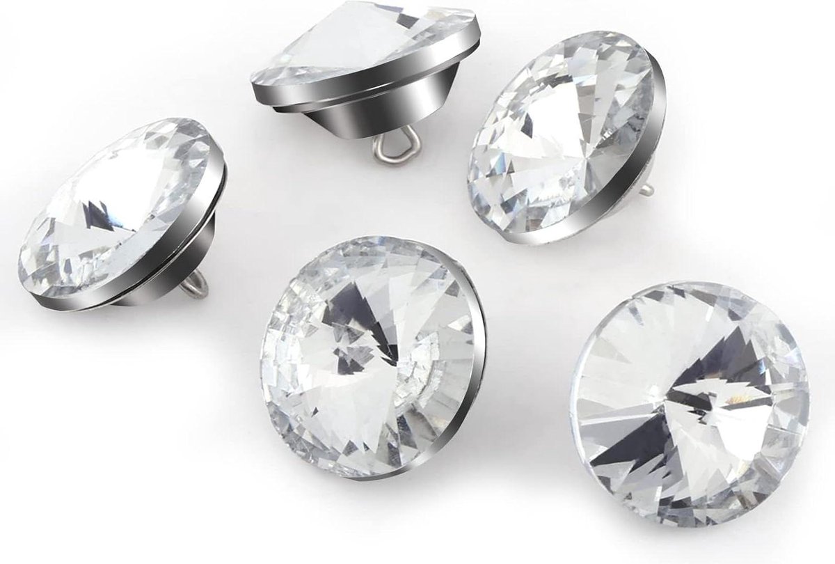 Goedkoopste Kristallen-Bekleding-Knoppen-20mm Voor-naaien-Voeg-kristallen-toe