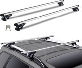 Barres de toit universelles - Capacité de chargement 70KG - Voiture - Aluminium - Porte-bagages