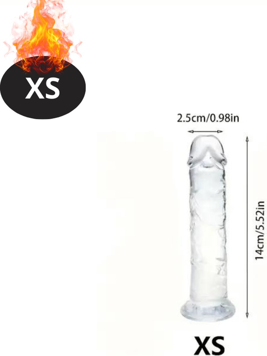 Goedkoopste Bovista Dildo - Anaal - Met Zuignap - Siliconen - Sex Toys - Voor Mannen & Vrouwen - Voor Koppels - Couples - XS