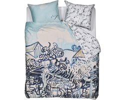 Beddinghouse x Van Gogh Museum Vieux Vignoble dekbedovertrek - Lits-Jumeaux XL - 260x200/220 cm - Blauw