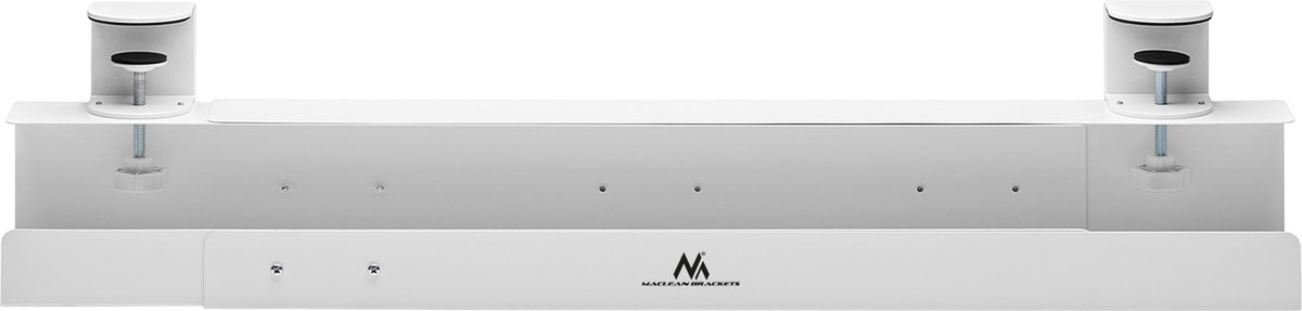 Maclean - Kabelgoot - kabelopbergsysteem voor onder het bureau, max. 5 kg, MC-333