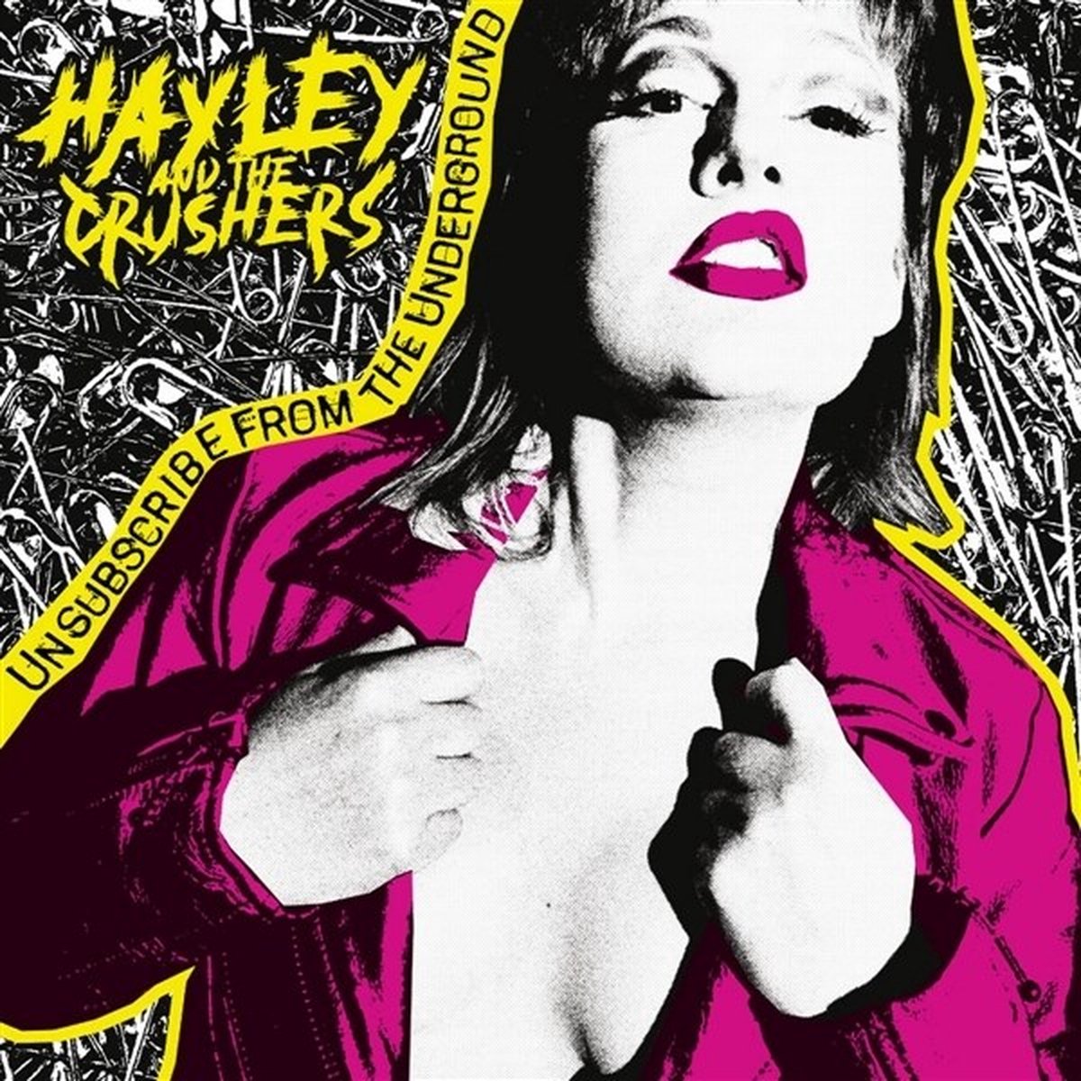 Hayley And The Crushers - Unsubscribed From The Underground (LP) (Coloured Vinyl)