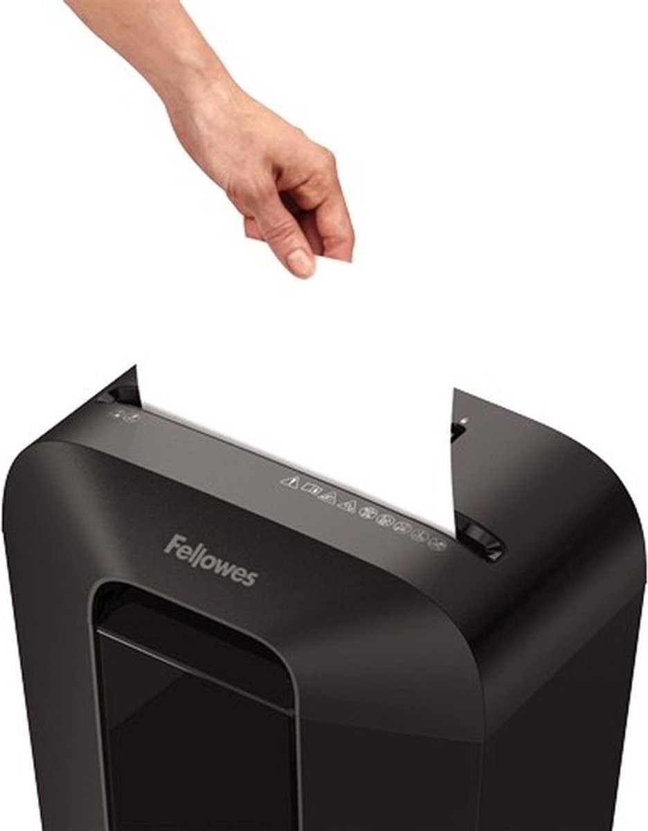 Fellowes LX70 - Papiervernietiger Cross-Cut P-4 – 11 Vel – Shredder voor Thuis & Kantoor – Vernietigt Creditcards & Nietjes – 18L Bak thumbnail 8