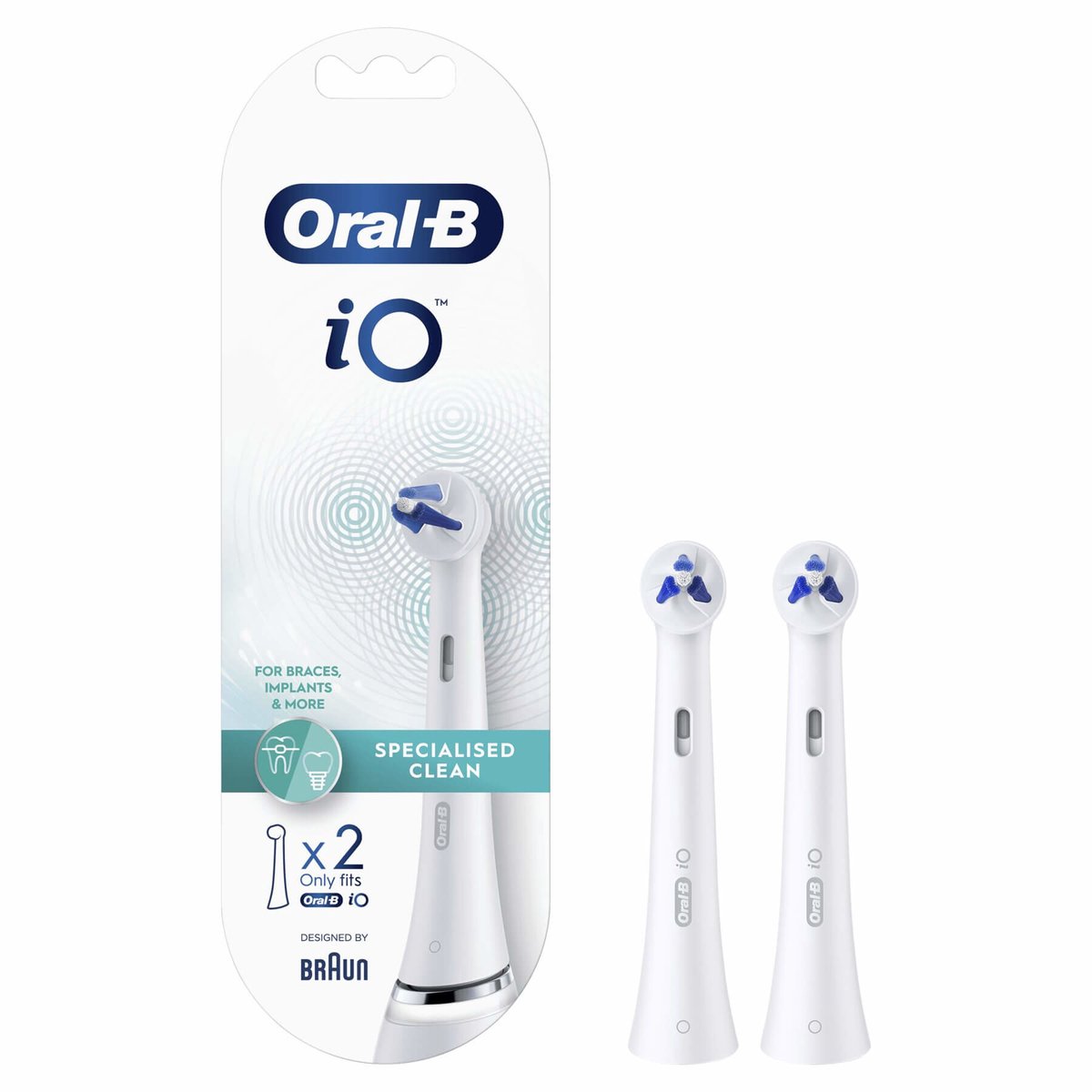 Oral-B iO Specialised Clean - Opzetborstels - 2 Stuks