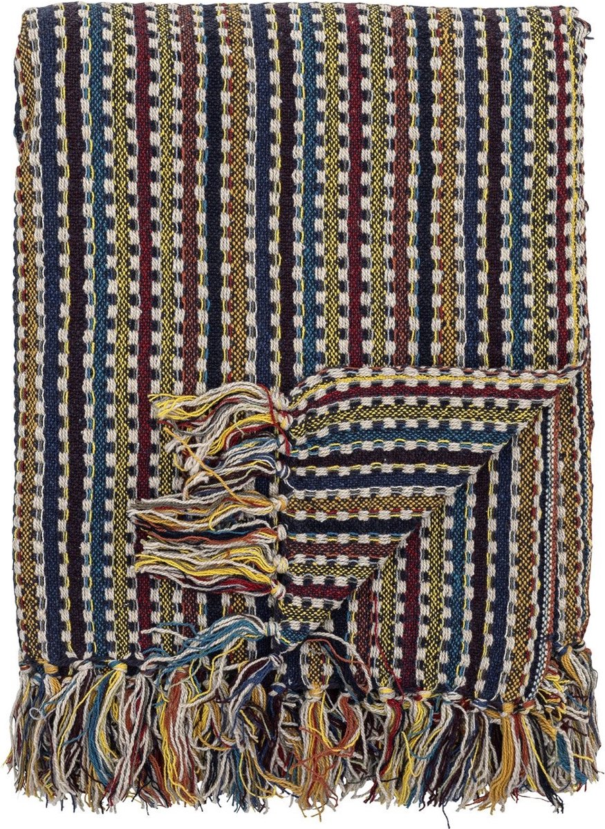 Plaid Lazzario blauw – 160 x 130 x 0,5 cm