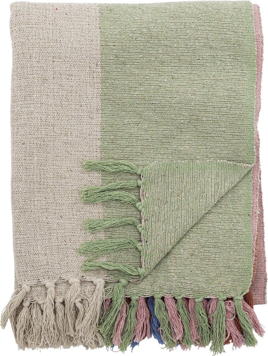 Plaid Kitta naturel – 130 x 0,5 x 160 cm