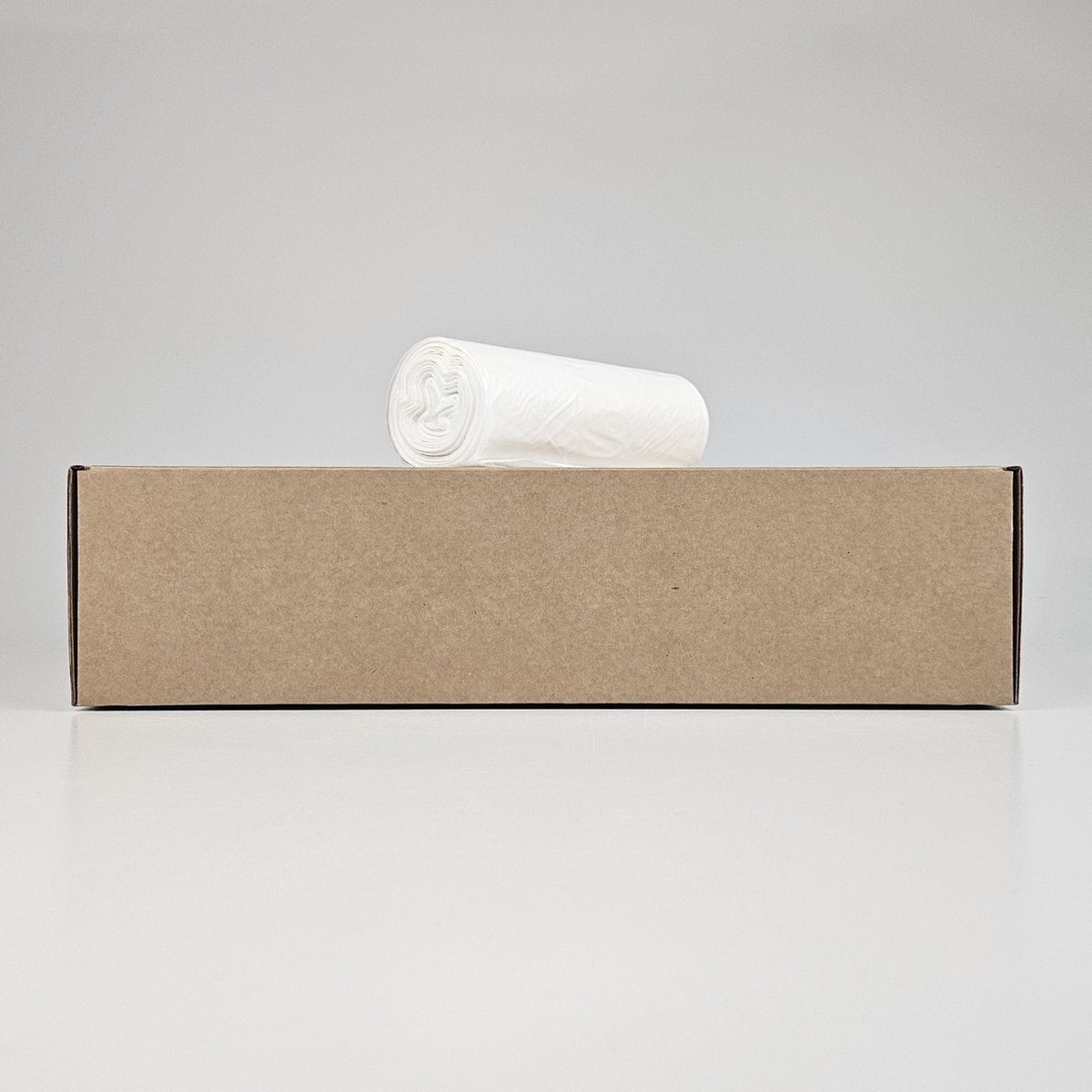 Goedkoopste Witte Vuilniszakken | 320 Zakken | 60 Liter | LDPE | 17 My | 60x72 cm - Witte Afvalzak, 60 Liter Zakken, Vuilniszakken Wit 60 Liter