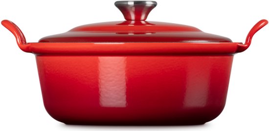 Le Creuset Braadpan Faitout Tradition Kersenrood - ø 24 cm / 3 Liter