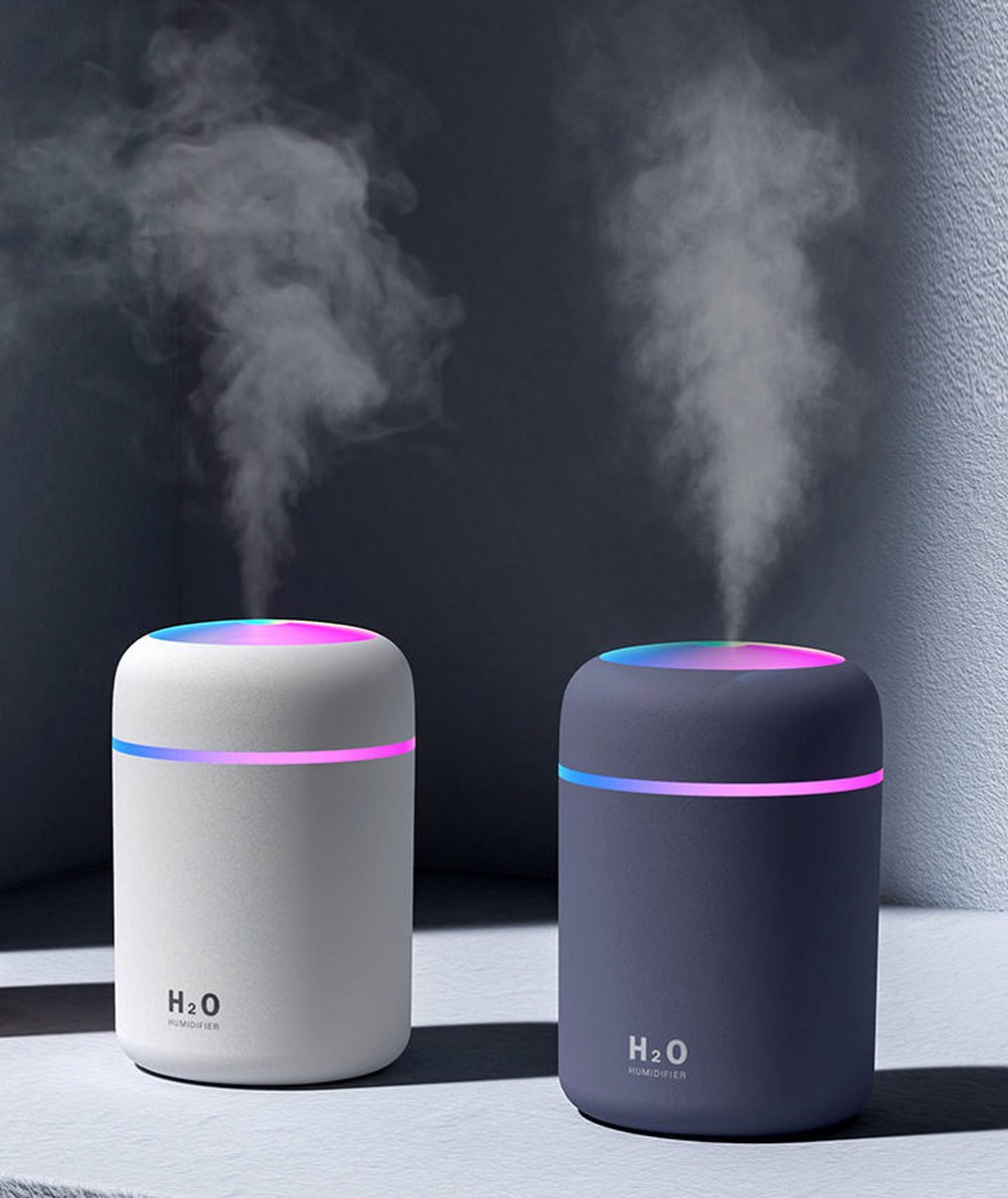 Goedkoopste Mini aroma diffuser - USB - wit - geurverspreider - etherische olie