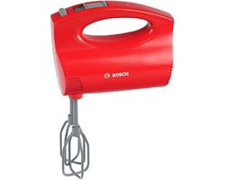 foto van Klein Toys Bosch speelgoedkeukenmachine handmixer - rood