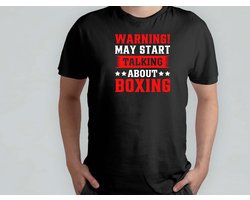Warning About Boxing - T Shirt - BoxingLife - BoxingTraining - BoxingCommunity - FightNight - BoksenLeven - Bokstraining - BoksCommunity - VechtNacht
