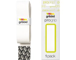 Gribbid Progrip - Hockeystick Grip - Zeemgrip - The Original Dutch Chamois - 1pack Wit