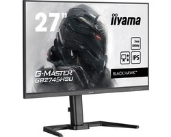 iiyama G-Master GB2745HSU-B2 Black Hawk - 27 inch - Full HD - IPS - 100 Hz - Verstelbaar