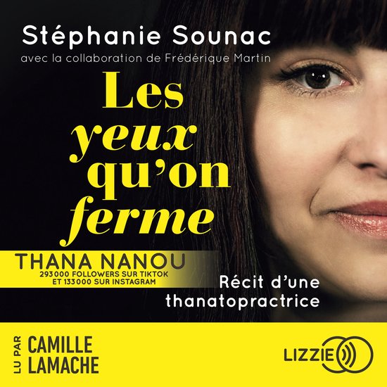 Les yeux qu'on ferme - Récit d'une thanatopractrice - cover