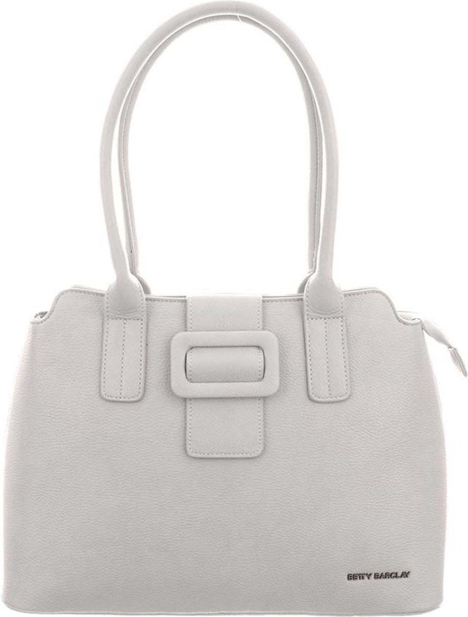 Betty Barclay Schoudertas Shopper Bag Light Grey Lichtgrijs