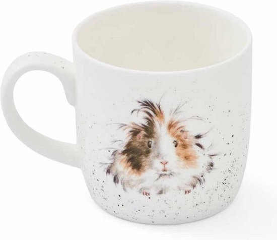 Wrendale Designs Carte De Vu0153ux Motif Cochon D'Inde